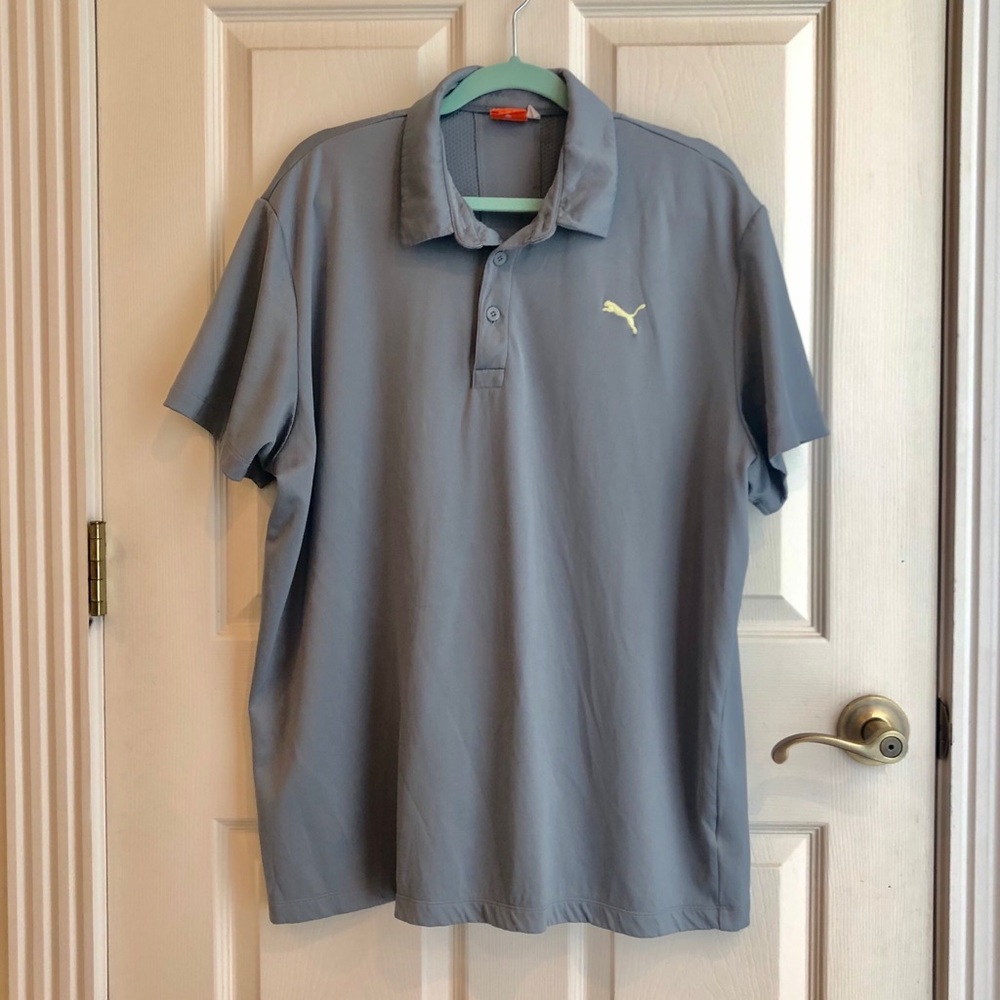 PUMA | Cool Cell Golf Polo Shirt | Gray | XXL